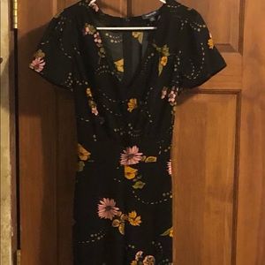 Black floral Jumpsuit